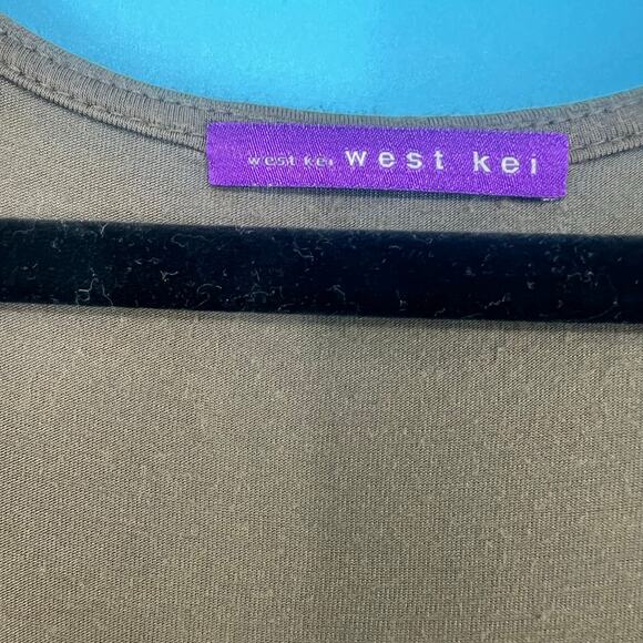 West Kei Olive Green Maxi Tank Dress - Size XL - Picture 10 of 10